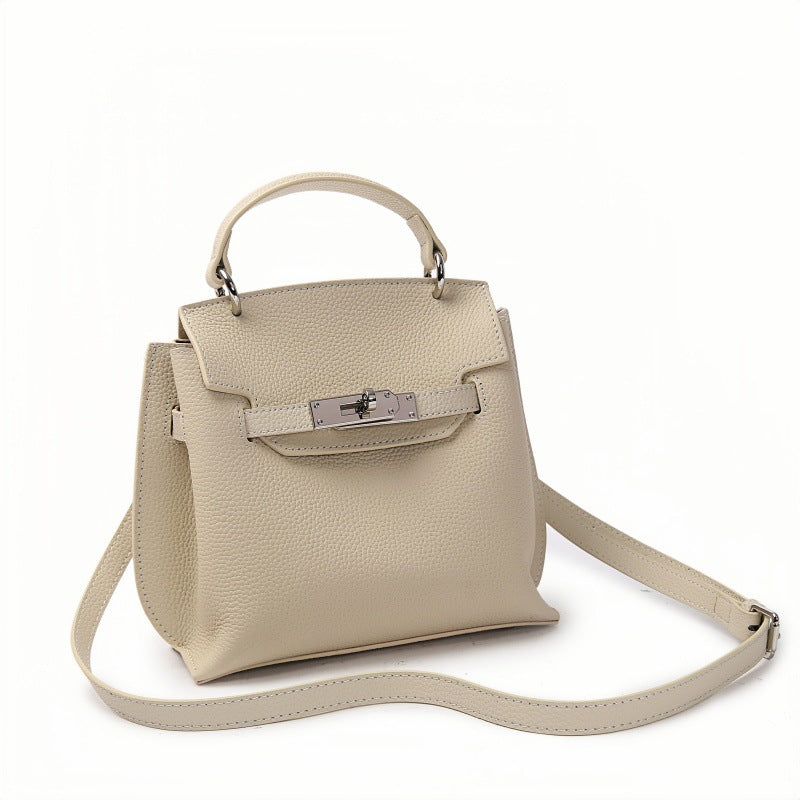 Women's Kelly High Version Genuine Leather Large Crossbody Bags