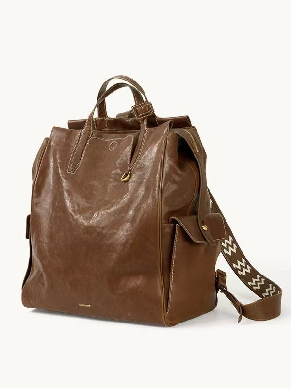 Graceful Tracking Under The Retro Computer Backpacks