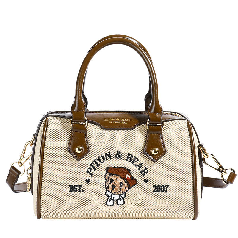 Bear Female Daily Korean Version For Crossbody Bags