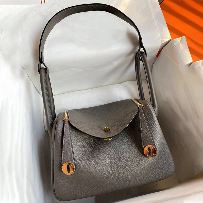 Women's Hand Sewing Wax Line Lindi Doctor Crossbody Bags