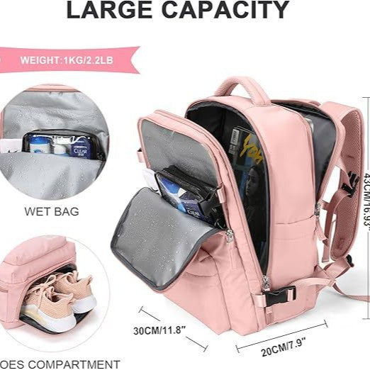 Women's Large Capacity Multifunctional Leisure Business College Backpacks