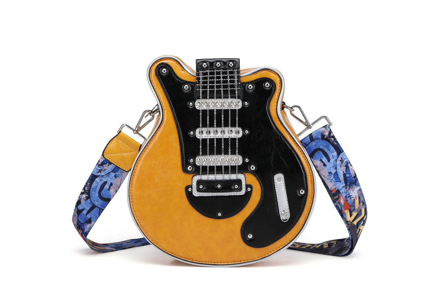 Women's Fashion Xi Guitar Shape Personalized Creative Bags