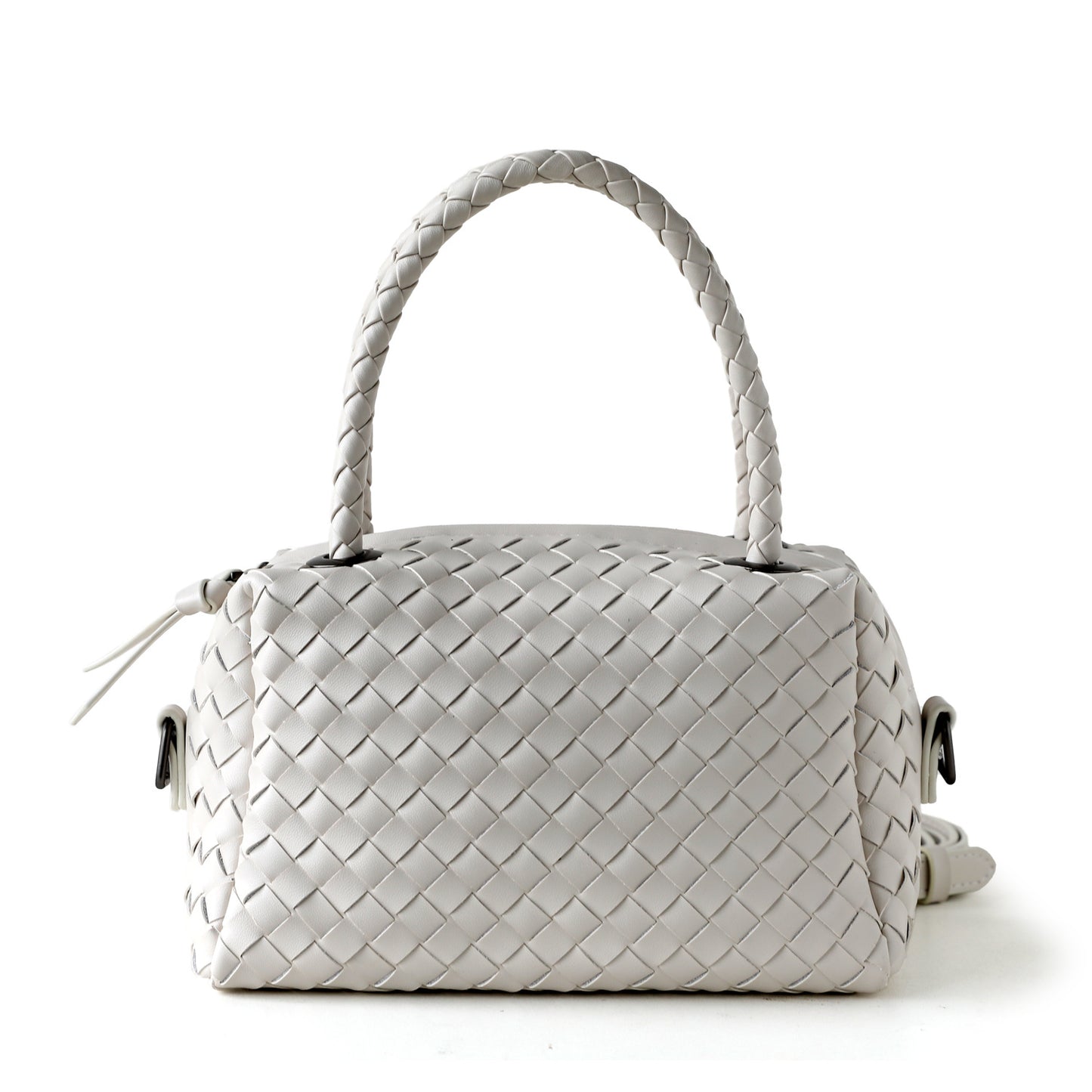 Women's Genuine Leather Boston Pillow Portable Handbags