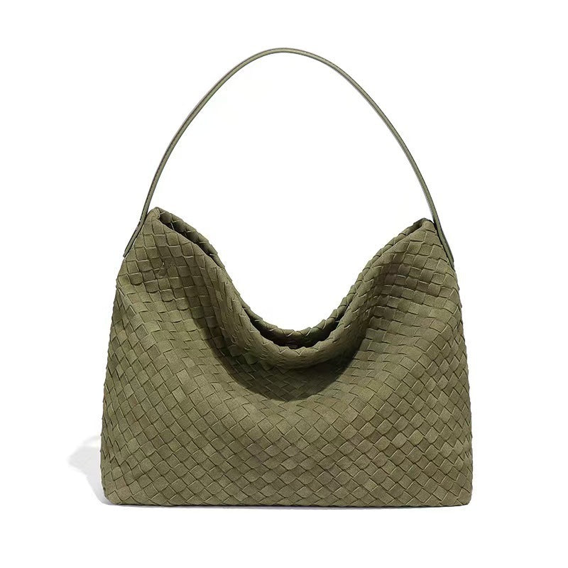 Women's Handmade Woven Fashionable Large Capacity Bags