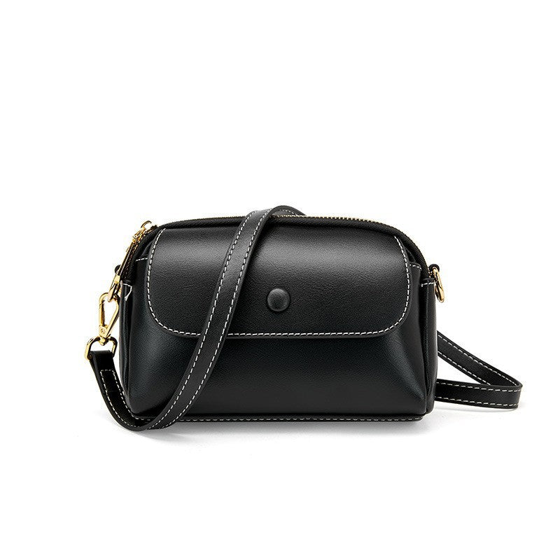 Women's Leather Fashion Single Exquisite High-grade Niche Shoulder Bags