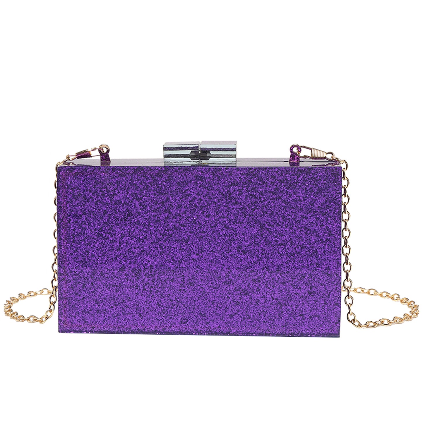 Acrylic Paillette Banquet Dress Garment Clutch Evening Bags