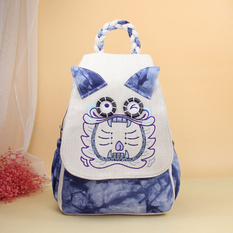 Unique Fashion Cute Tiger Head Style Backpacks