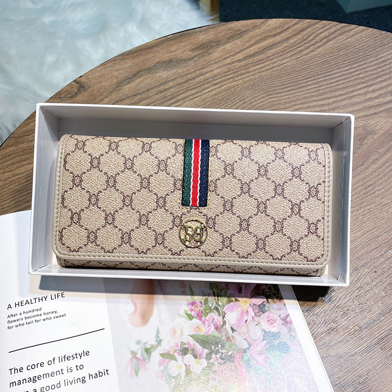 Women's Long Leather Large Capacity Fashion Ladies Wallets