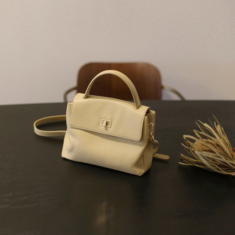 Women's First Layer Cowhide Soft Leather Versatile Shoulder Bags