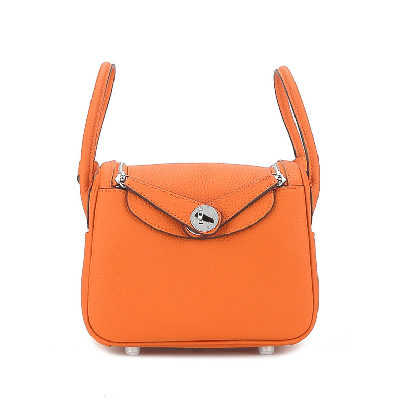 Cowhide Mini Lindy Genuine Leather Fashion Crossbody Bags