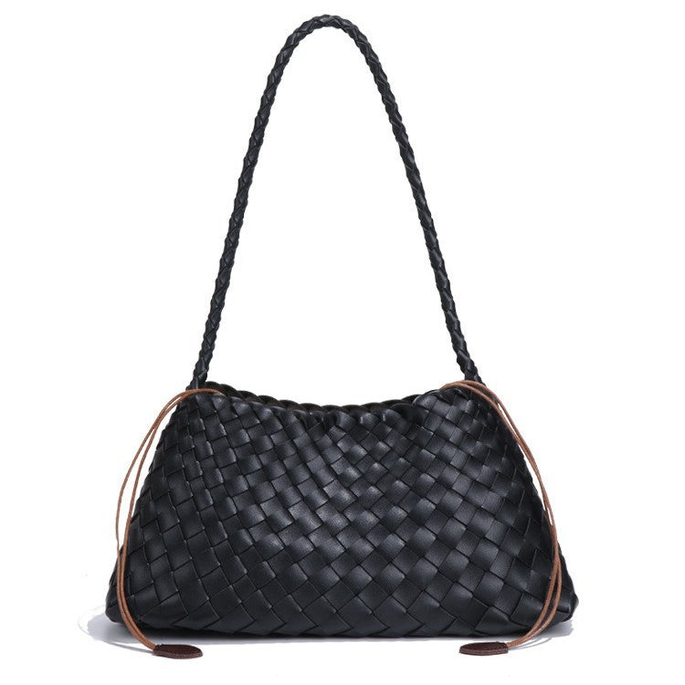 Women's French Fashion Hand-woven Portable Vegetable Basket Bags