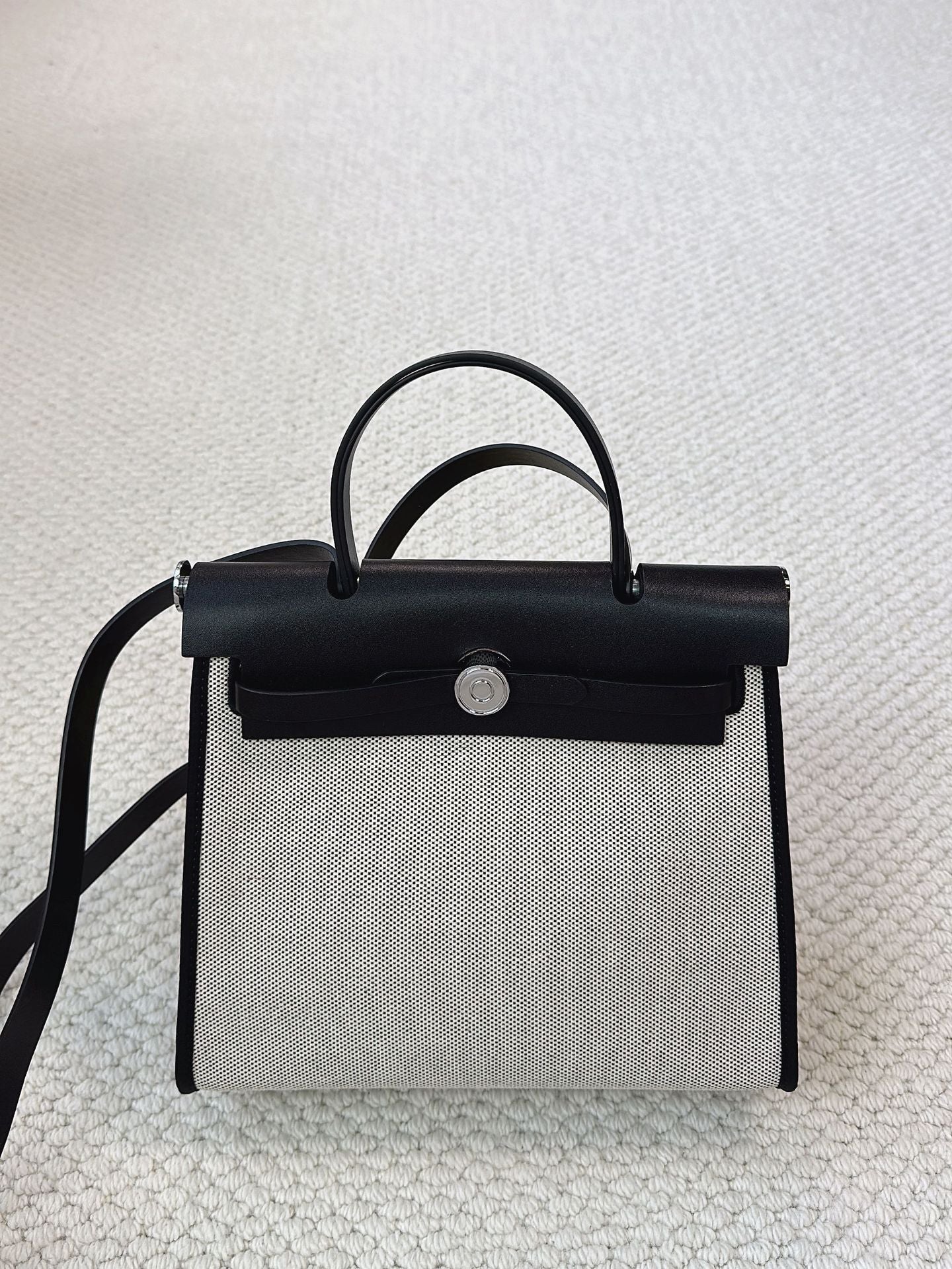Women's Stitched Cowhide Kelly Color Matching Large Handbags