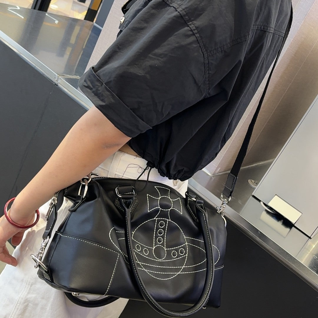 Attractive Mother's Embroidery Thread Fashion Retro Bags