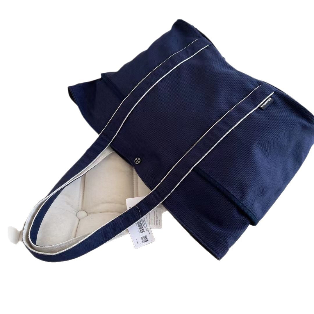 Women's Bowling Large Capacity Canvas Portable Trendy Handbags