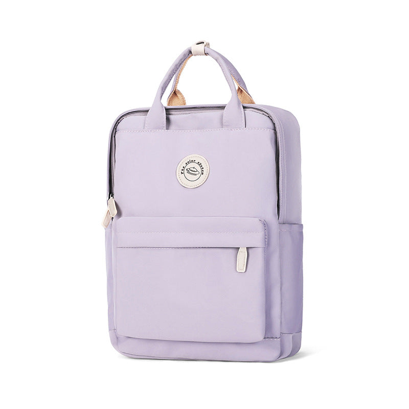Women's Korean Preppy Style Large Capacity Junior High Backpacks