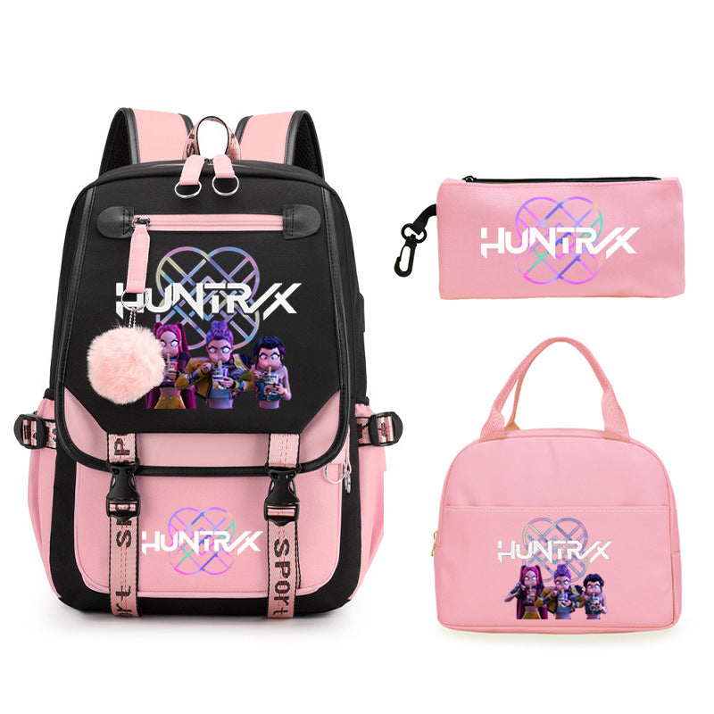 Children's Animation Printing Large Capacity Lightweight Fashion Trend Backpacks