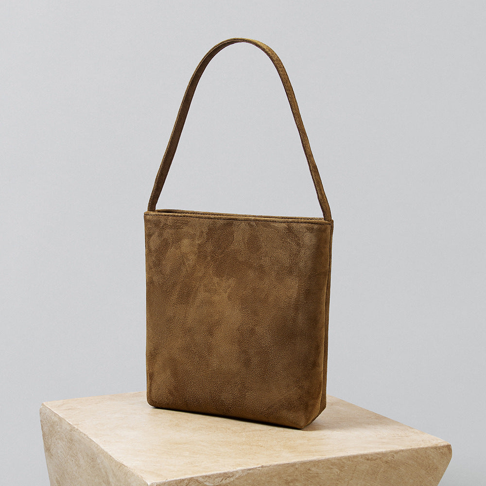 Women's High-grade Light Luxury Genuine Leather Goat Shoulder Bags