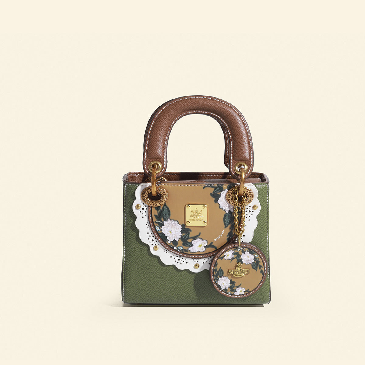 Women's Retro Garden Series Elegant Diana Mini Handbags