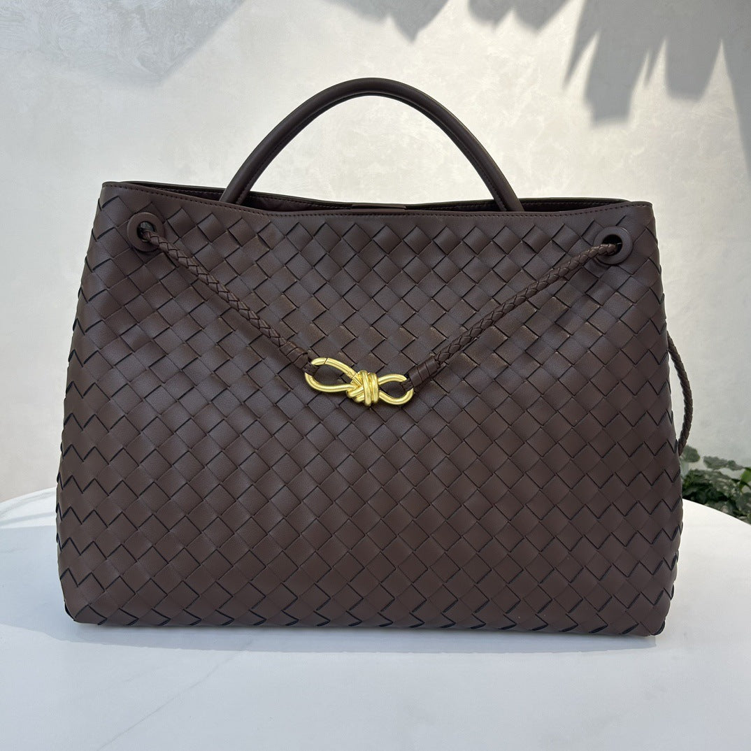 Women's Hand-woven Large Capacity Genuine Leather Handbags