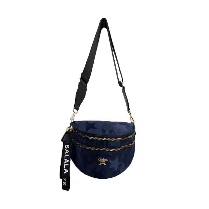 Textured Nylon Style Versatile Large Capacity Crossbody Bags