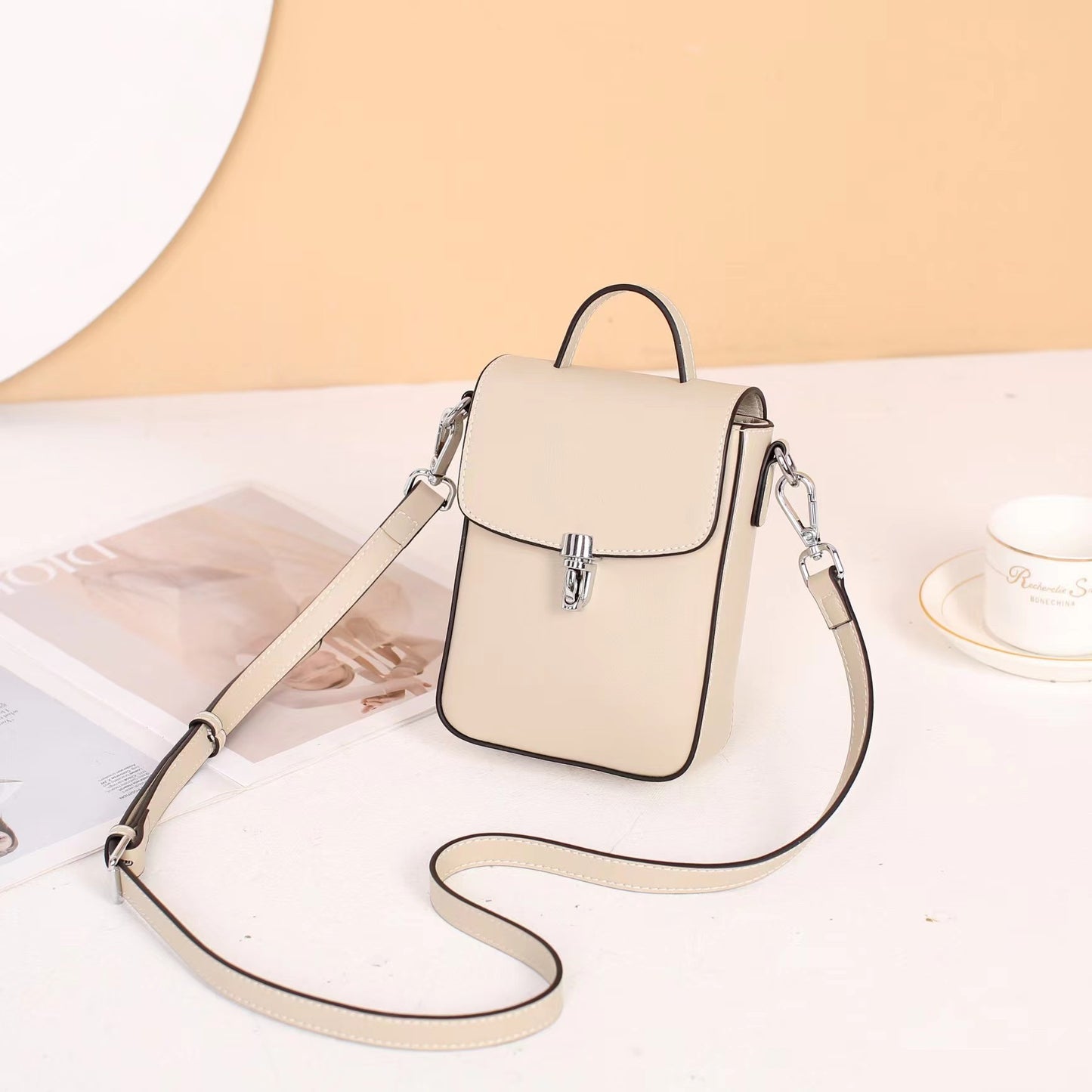 Women's Genuine Leather Mini Summer High-grade Fashion Crossbody Bags