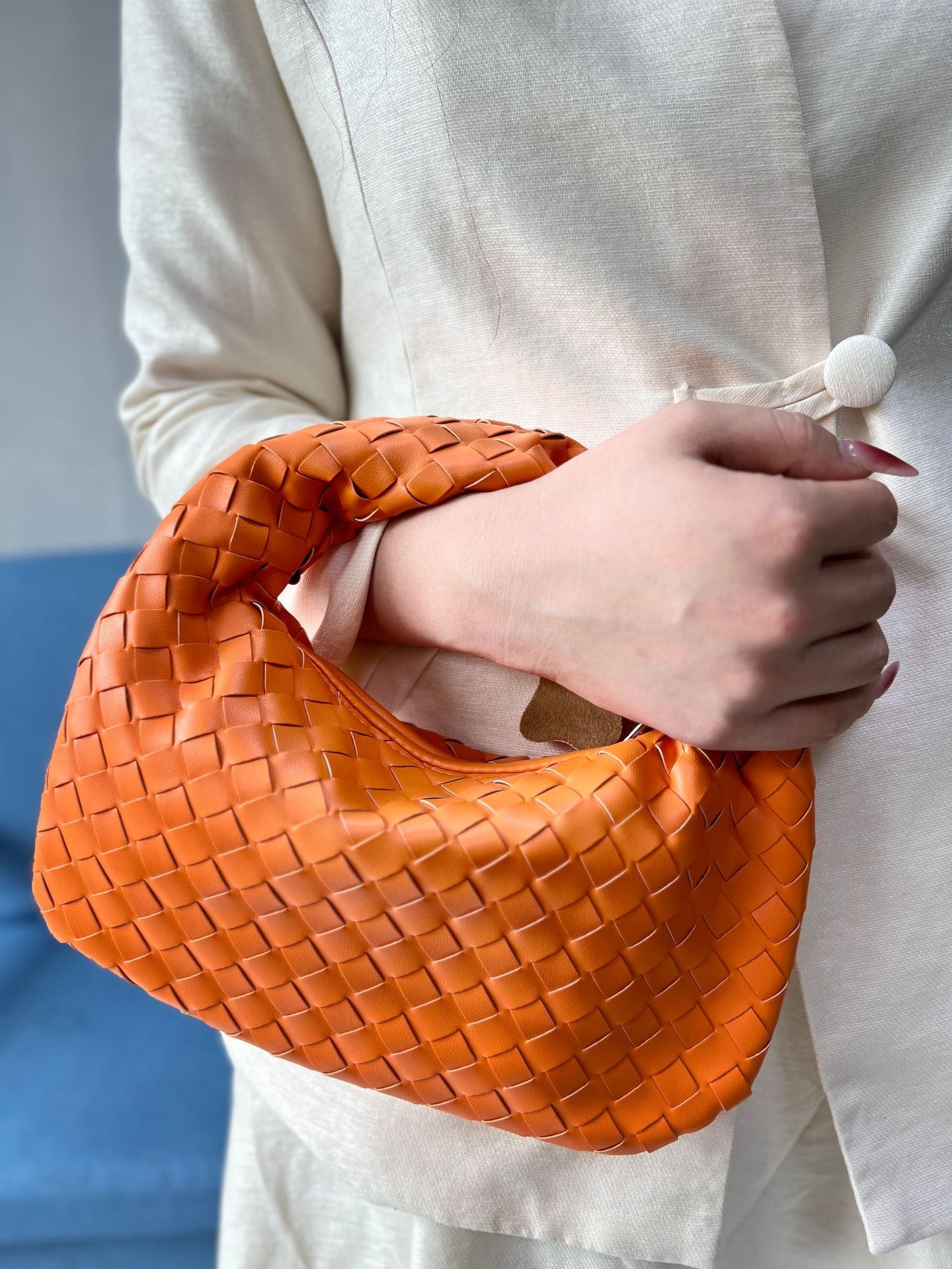 Classic Trendy Cool Hand-woven Horn Portable Handbags