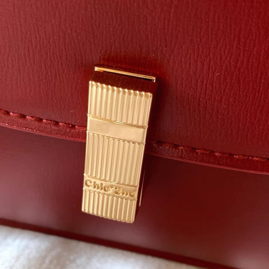 Women's South Style Rose Moonlight Underarm Red Crossbody Bags