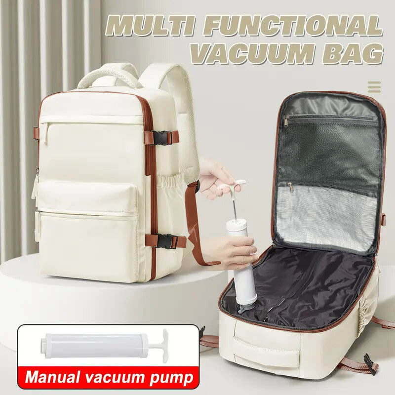 Men's Business Multifunction Waterproof Computer Large Capacity Vacuum Bags