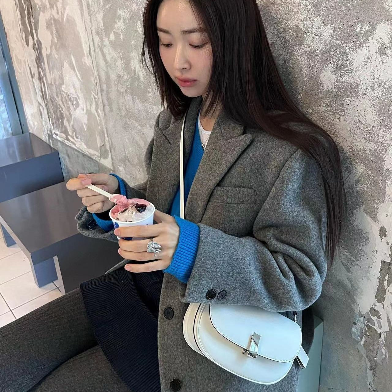 Comfortable Graceful Original Single Underarm Baguette Crossbody Bags