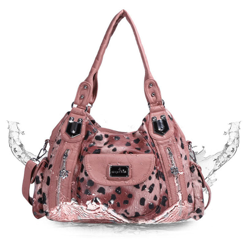 Women's Classy Niche Leopard Print Trendy Shoulder Bags