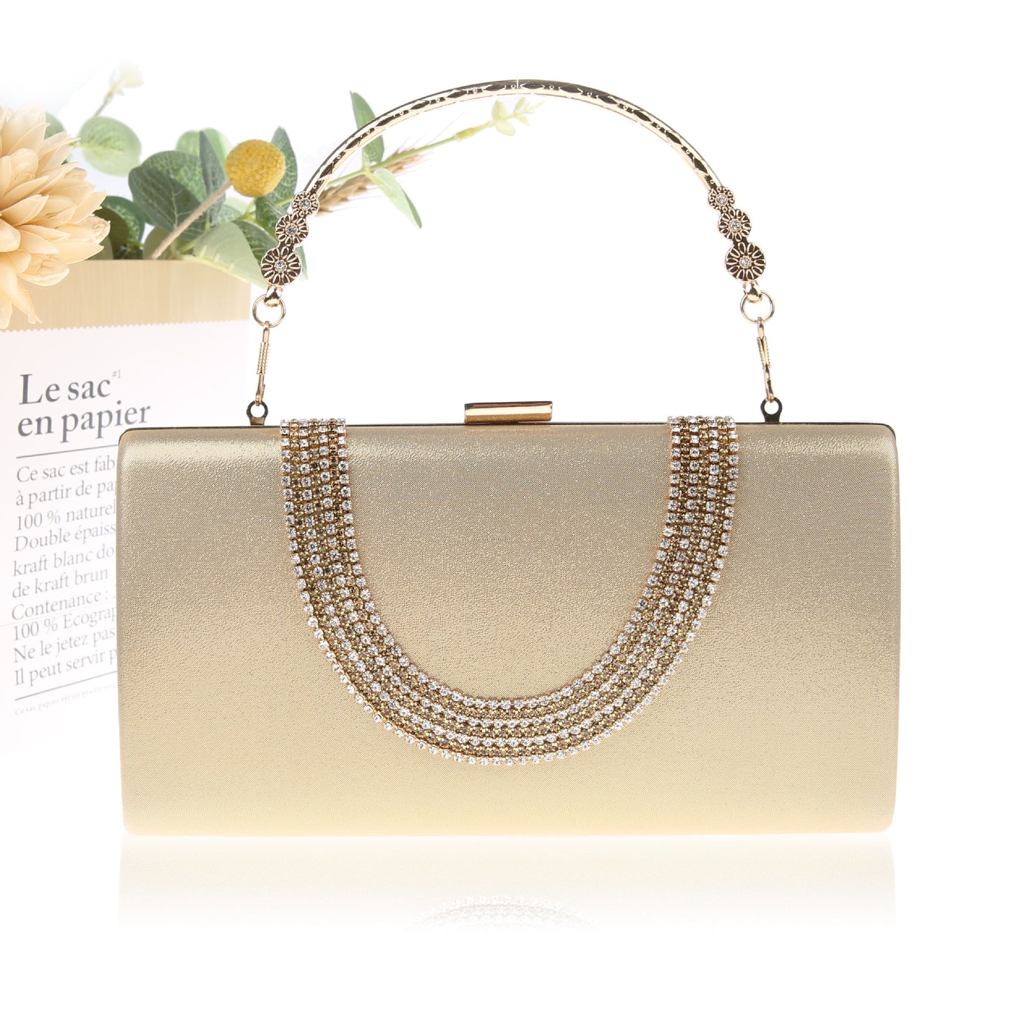 Women's Party With Diamonds Clutch Dress Wedding Evening Bags