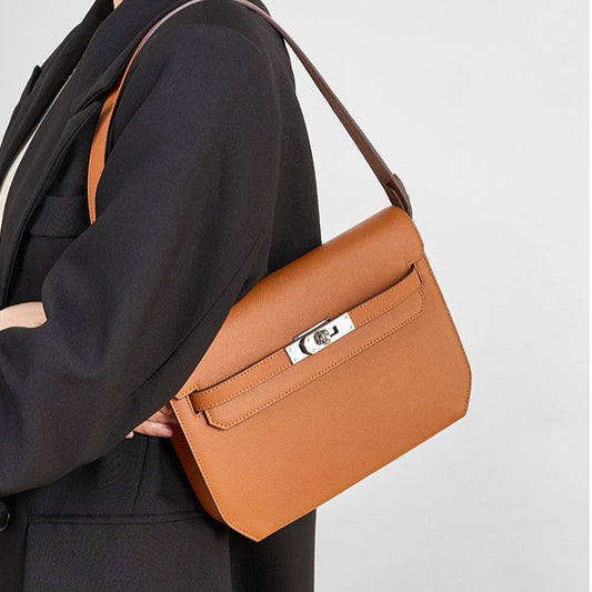 Women's & Men's & Retro High-grade Versatile Underarm Commuter Large Shoulder Bags