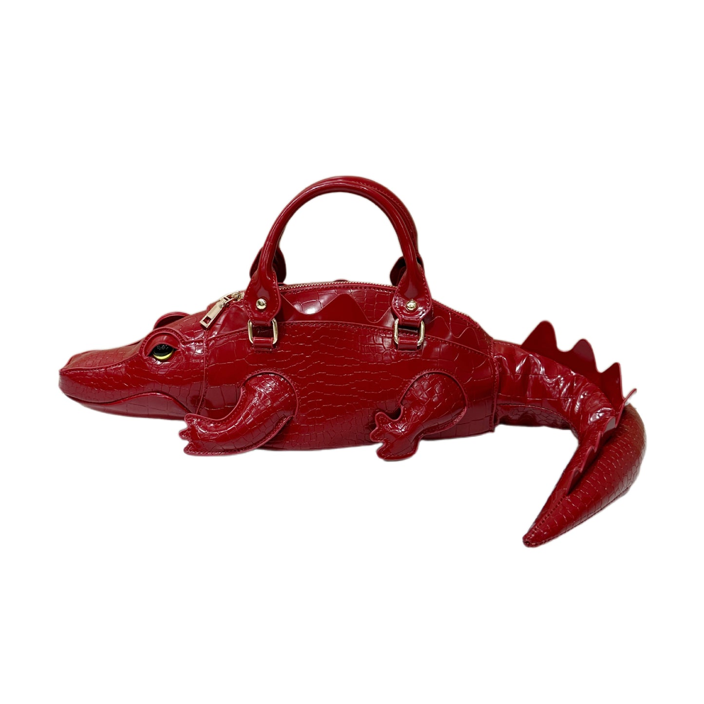 Popular Creative Design Three-dimensional Crocodile Hot Handbags