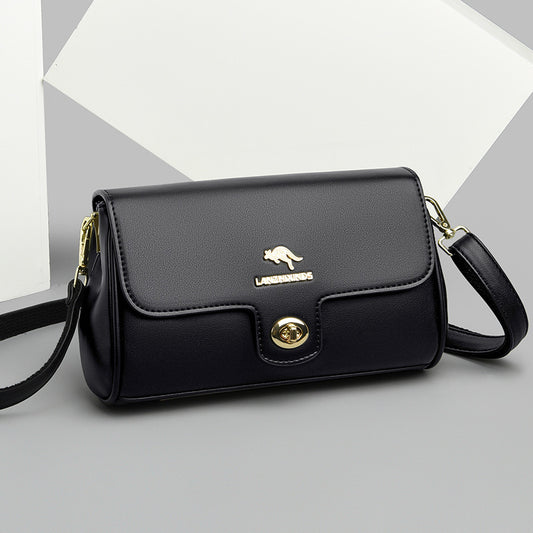 Mom Korean Simple Large Capacity Solid Crossbody Bags