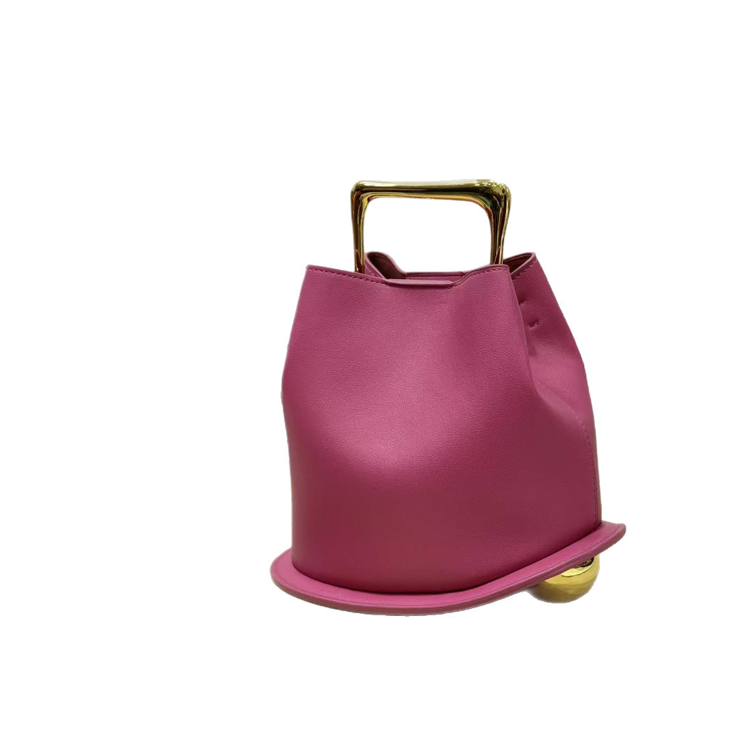 Women's Urban Simple Irregular Portable Commute Vegetable Crossbody Bags