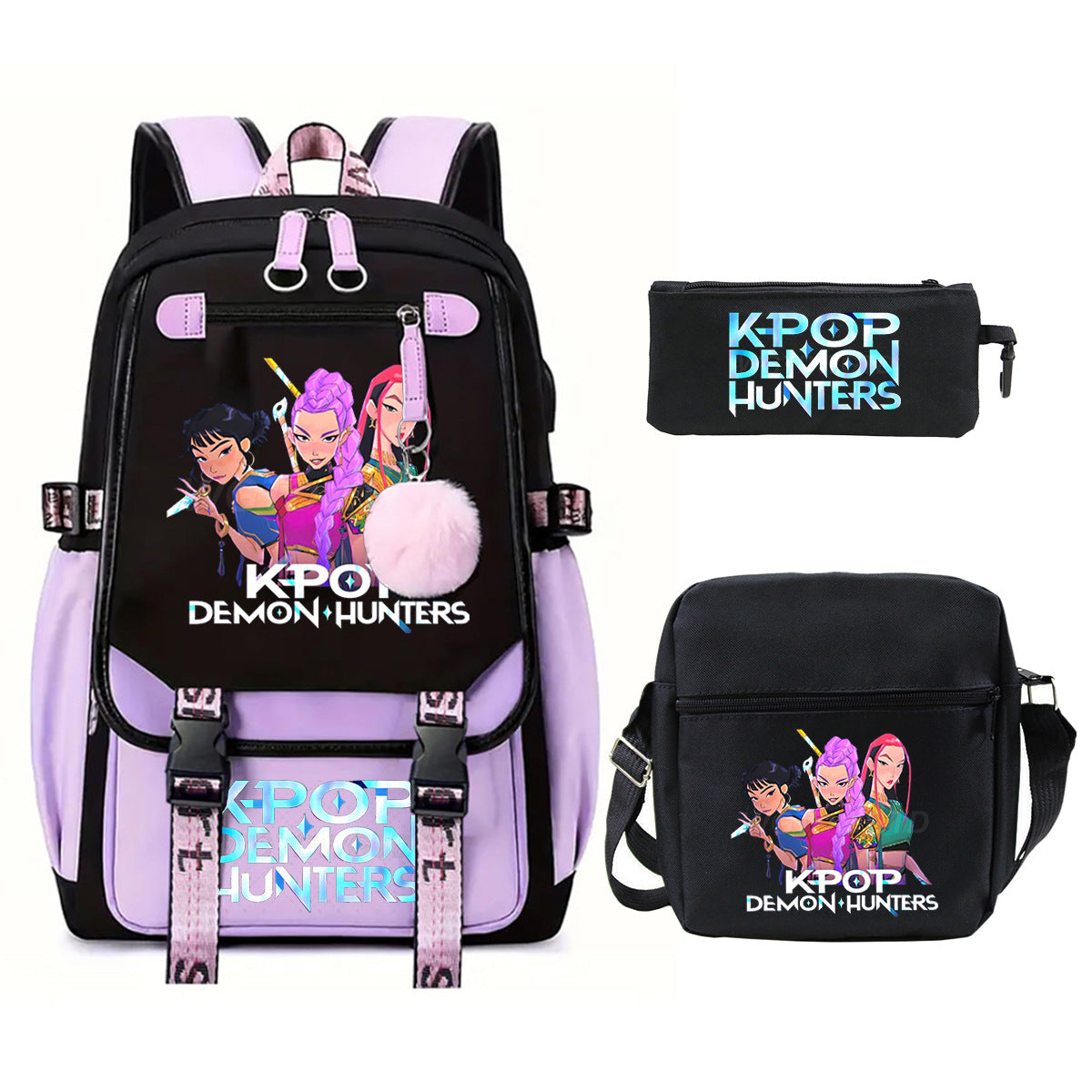 Comfortable Slouchy Anime Merchandise Printed Fashion Bags