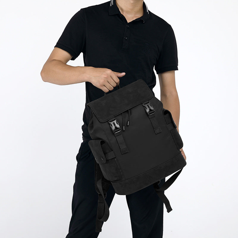 Men's Oxford Cloth Business Large Capacity Korean Backpacks
