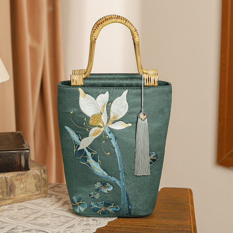 Embroidered Ethnic Style National Ancient Cheongsam Handbags
