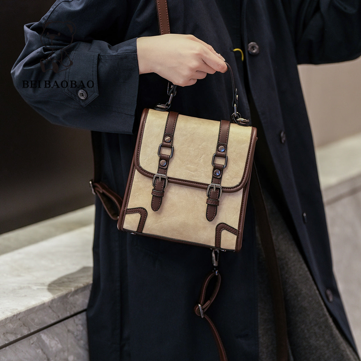 Women's Source Winter Leisure Stylish Fashionable Retro Backpacks