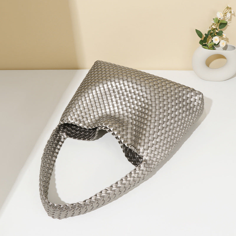 Women's Large Capacity Underarm Metal Sense Easy Shoulder Bags