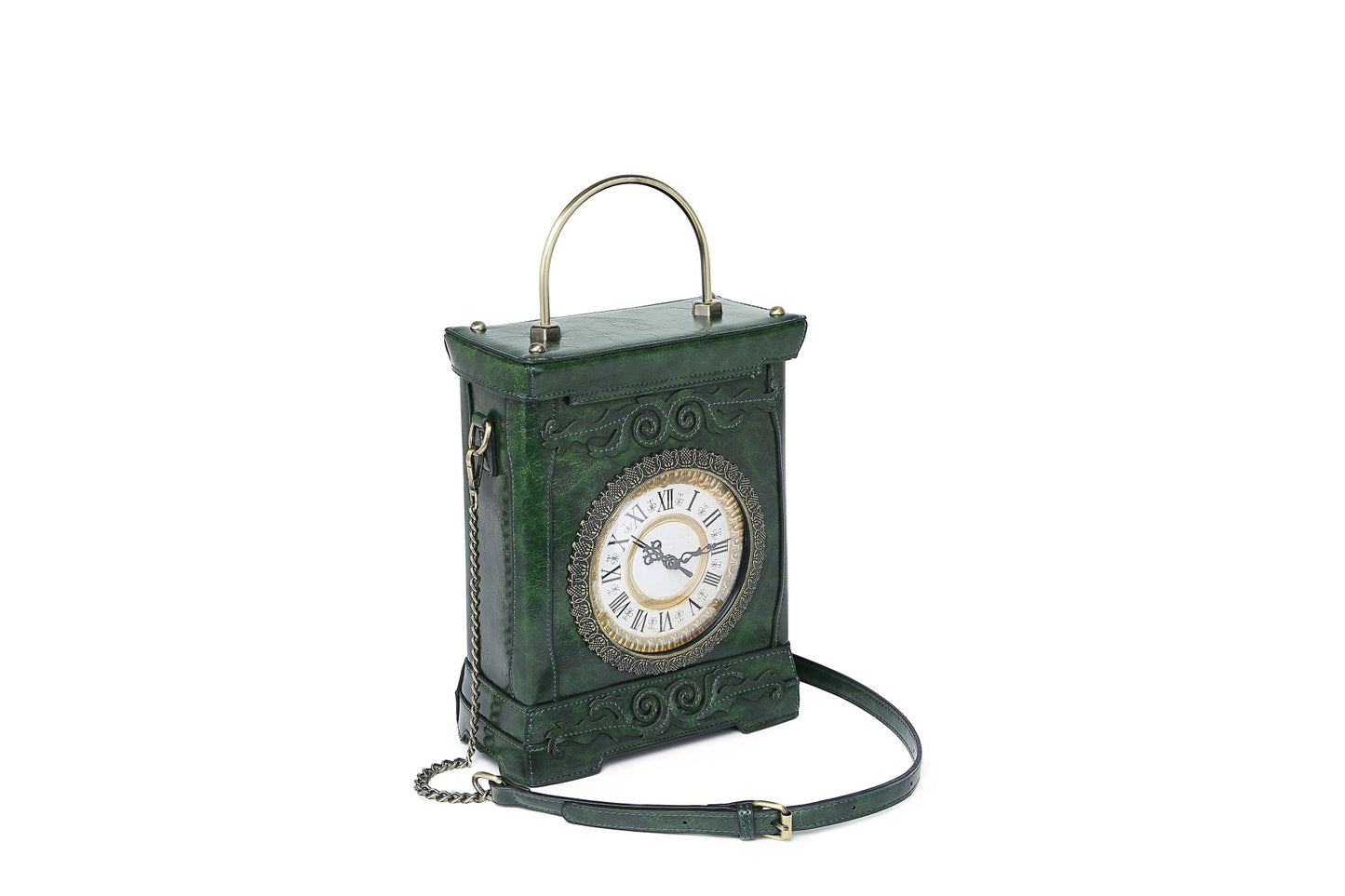 Fashion Personality Creativity Stereo Clock Large Capacity Bags