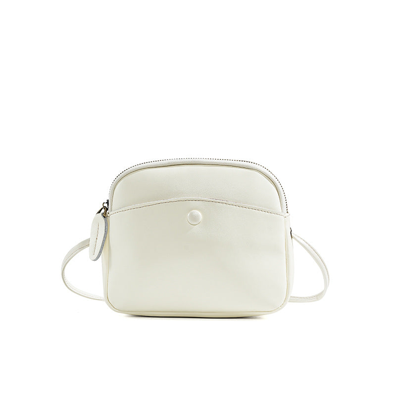 Women's Attractive Shell Mobile High-grade Leather Crossbody Bags