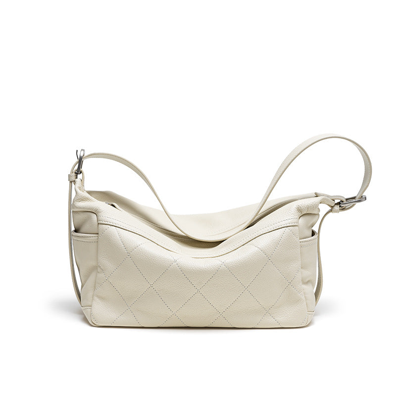 Elegant Women's Commuter Zipper Rhombus High-grade Tote Bags