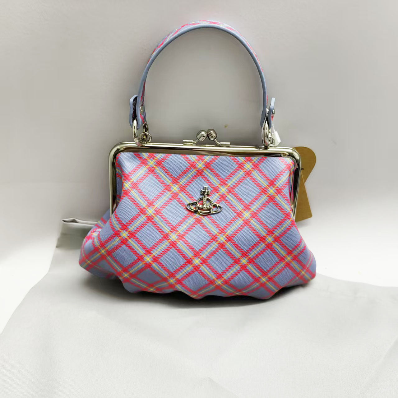 Mother's Saturn Frame Dumpling Classic Sheepskin Bags