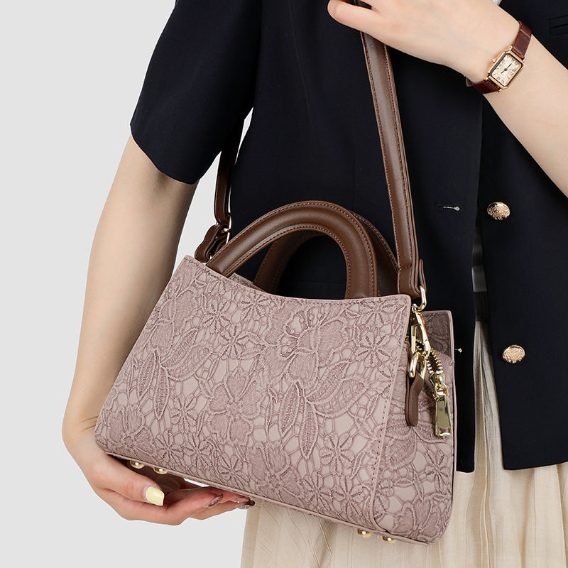 Women's Chinese Style National Light Luxury Minority Handbags