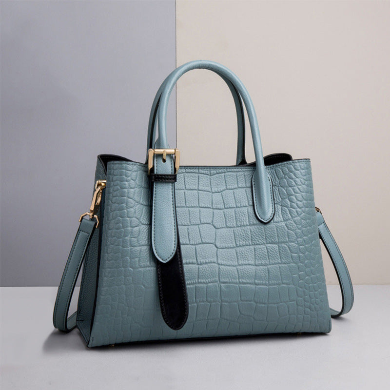 Women's Leather Mother Large Capacity Versatile Portable Shoulder Bags