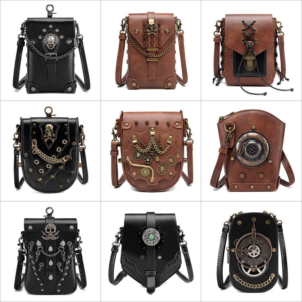 Pretty Women's Industrial Retro Style Medieval Purses