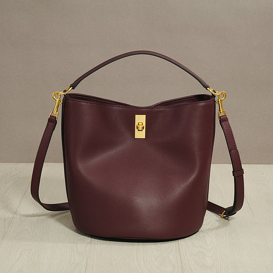 Charming Genuine Leather Large Capacity Mother Crossbody Bags