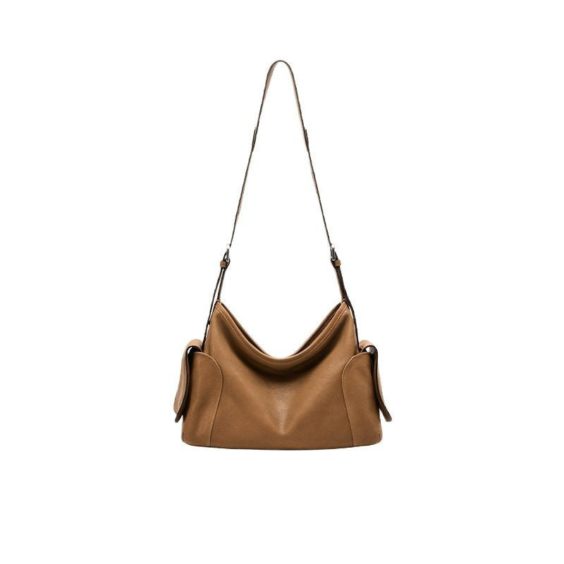 Unique Women's Sheepskin Leisure Large Capacity Shoulder Bags