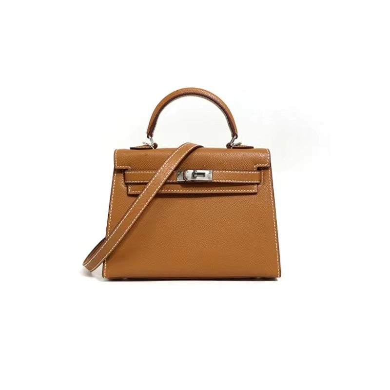 Women's High-grade Mini Kelly Genuine Leather Calfskin Crossbody Bags